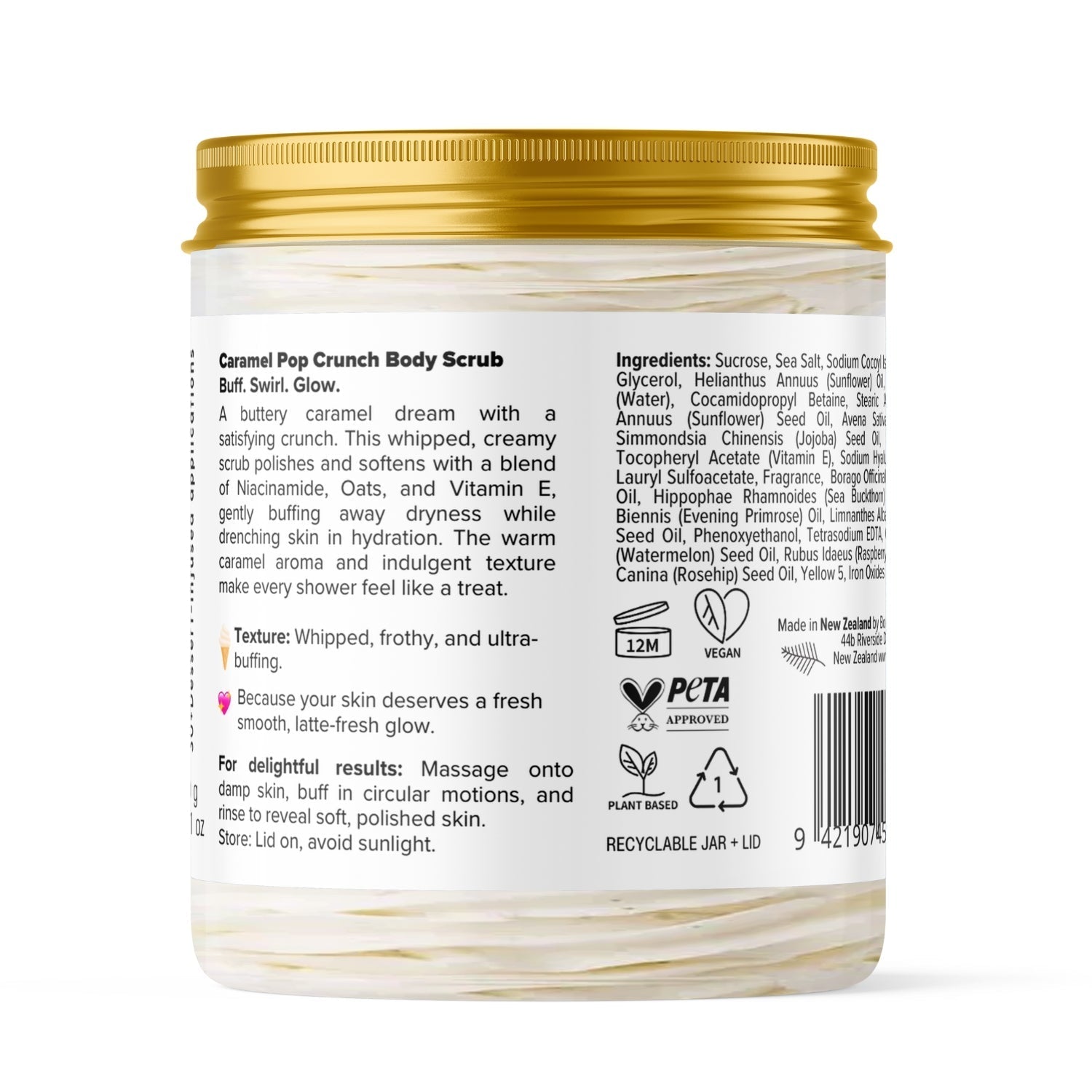 Caramel Pop Crunch Body Scrub Bonbodi