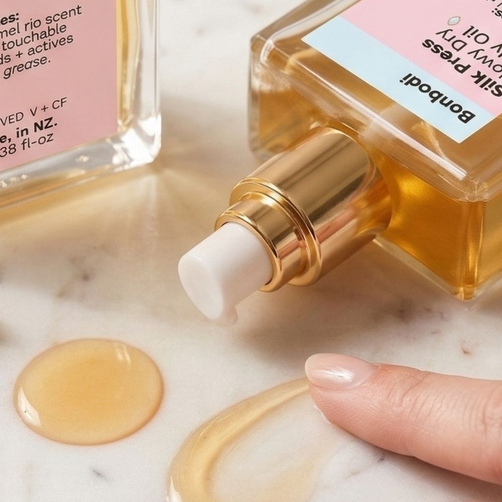 Silk Press Glowy Dry Body Oil  🪞