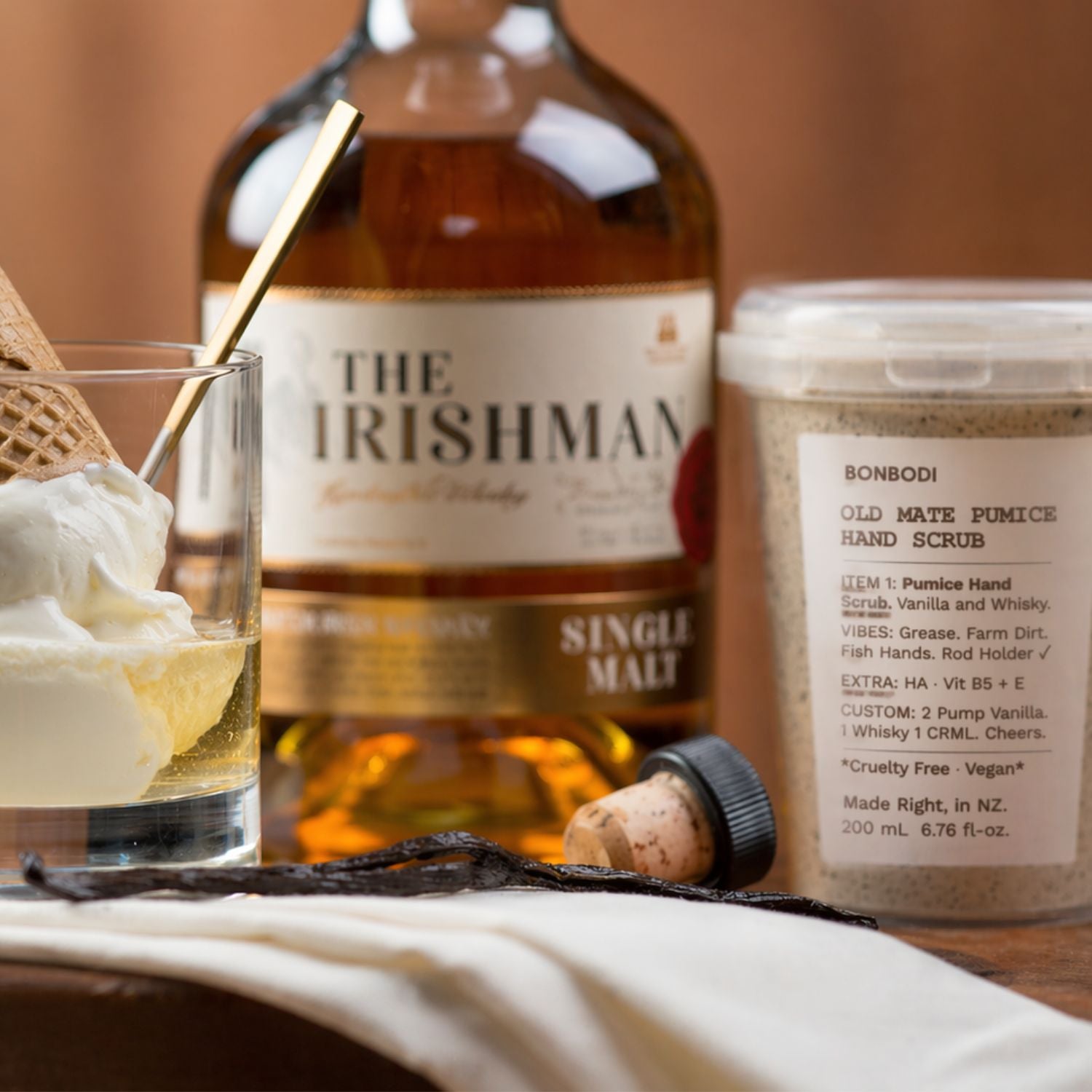 OLD MATE PUMICE HAND SCRUB: Whisky + Vanilla