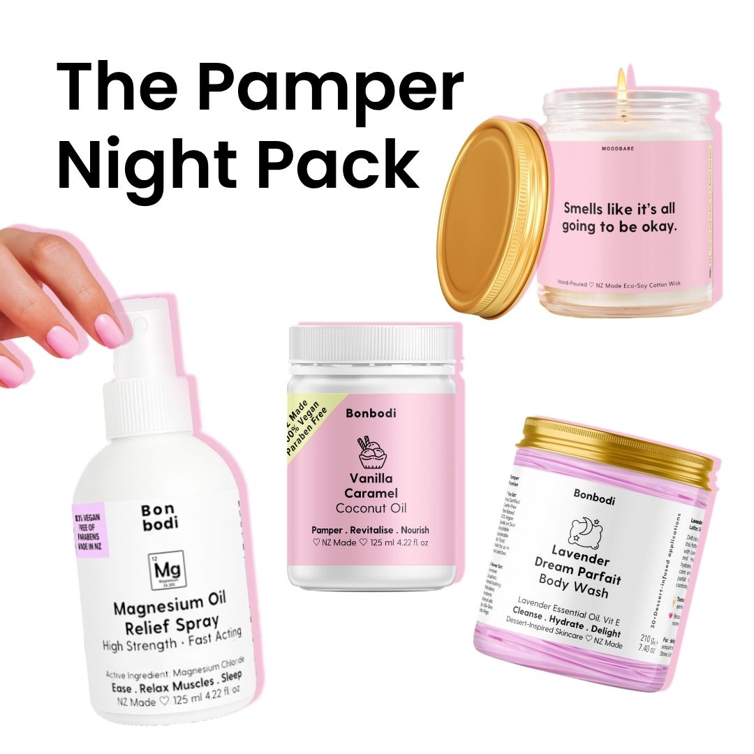 The Pamper Night Set Bonbodi 🍦 The Bonbon Factory Glow-up