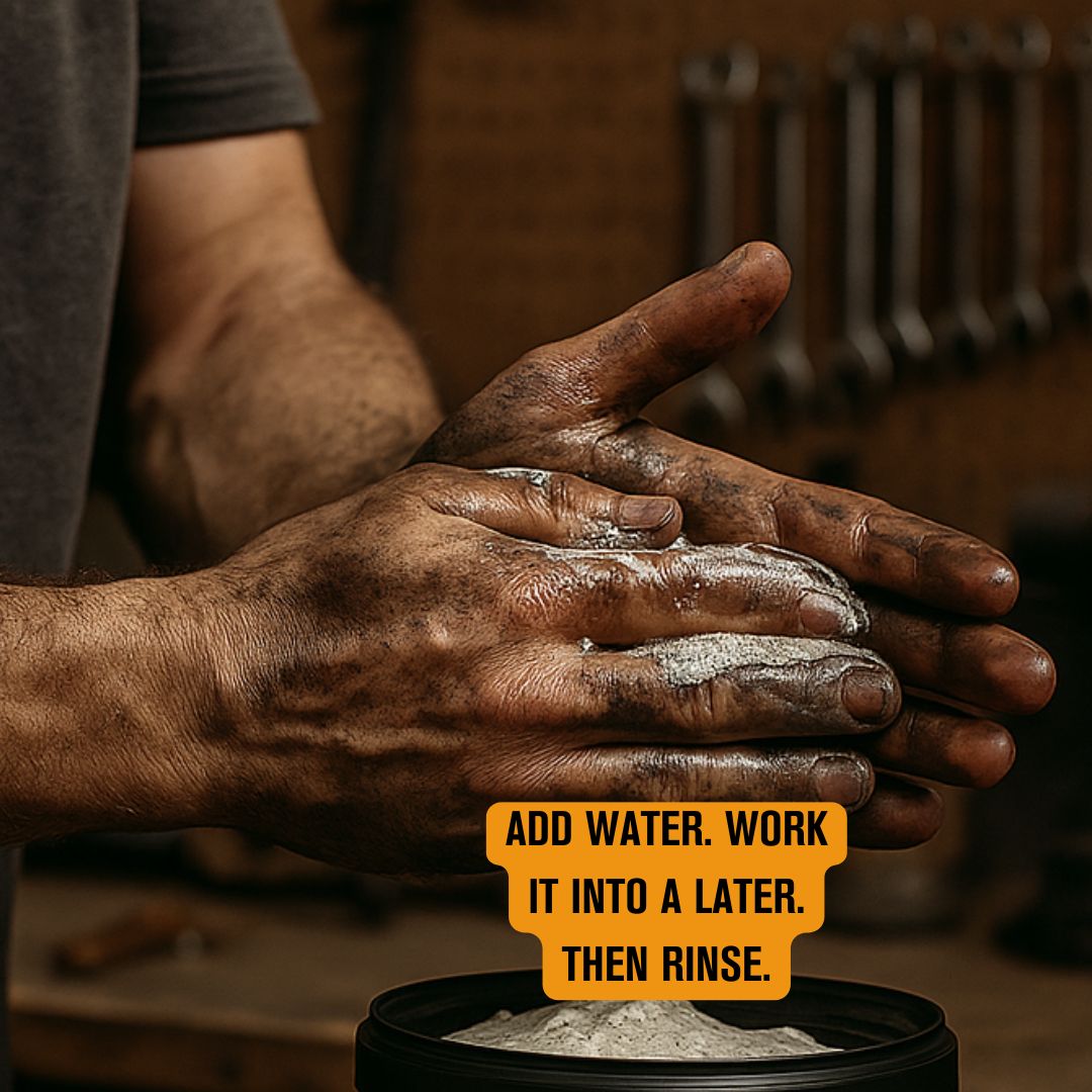 TRUE GRIT HAND SCRUB - Big 1Ltr Bonbodi