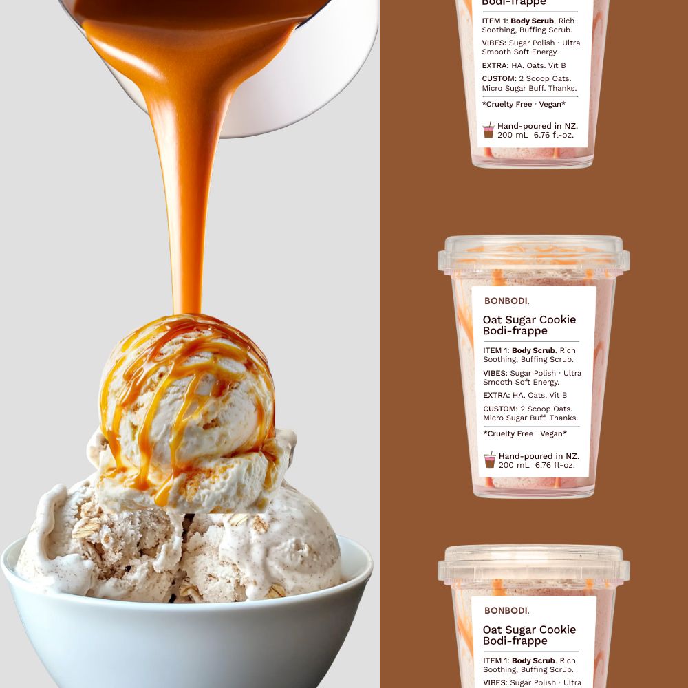 Oat Sugar Cookie Bodi-frappe: Body Scrub