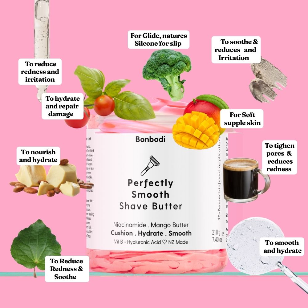 Perfectly Smooth Shave Butter 🪒 Bonbodi