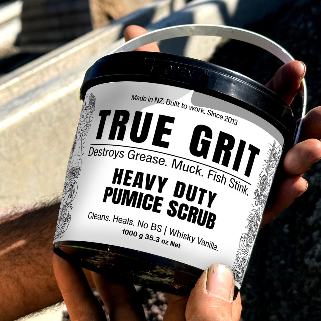 TRUE GRIT HAND SCRUB - Big 1Ltr Bonbodi