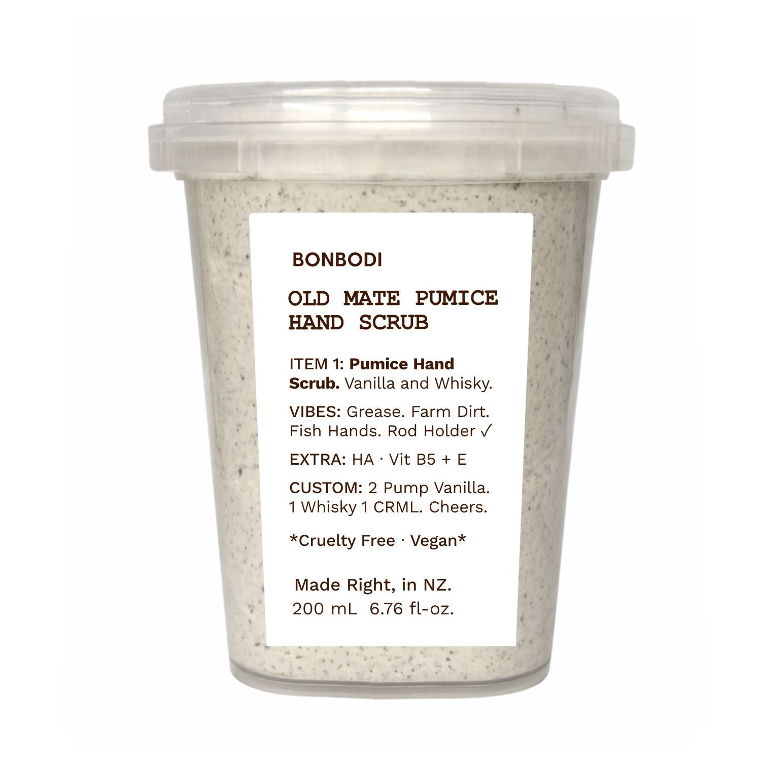 OLD MATE PUMICE HAND SCRUB: Whisky + Vanilla