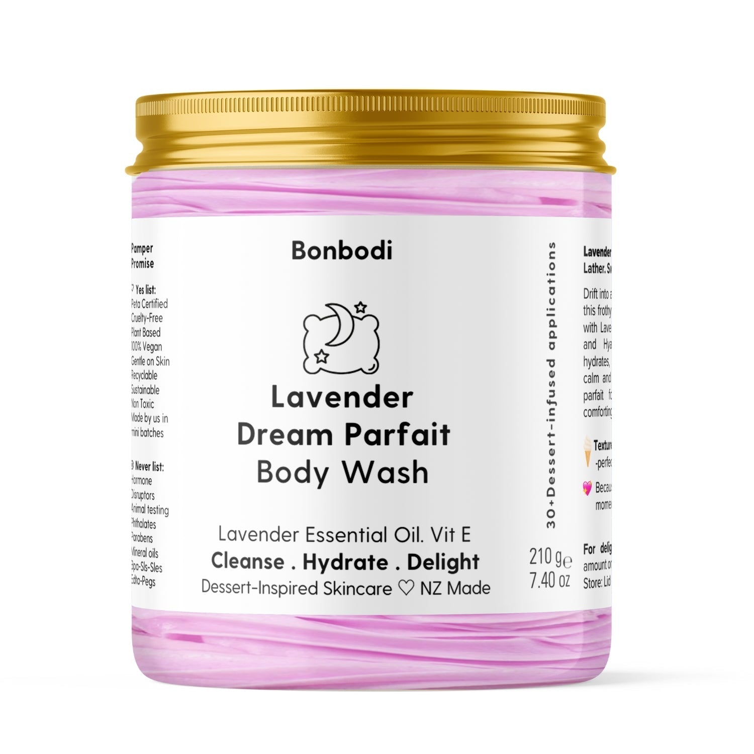 Lavender Dream Parfait Body Wash Bonbodi