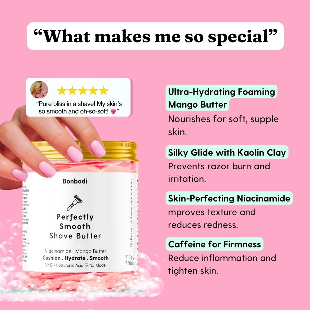 Perfectly Smooth Shave Butter 🪒 Bonbodi