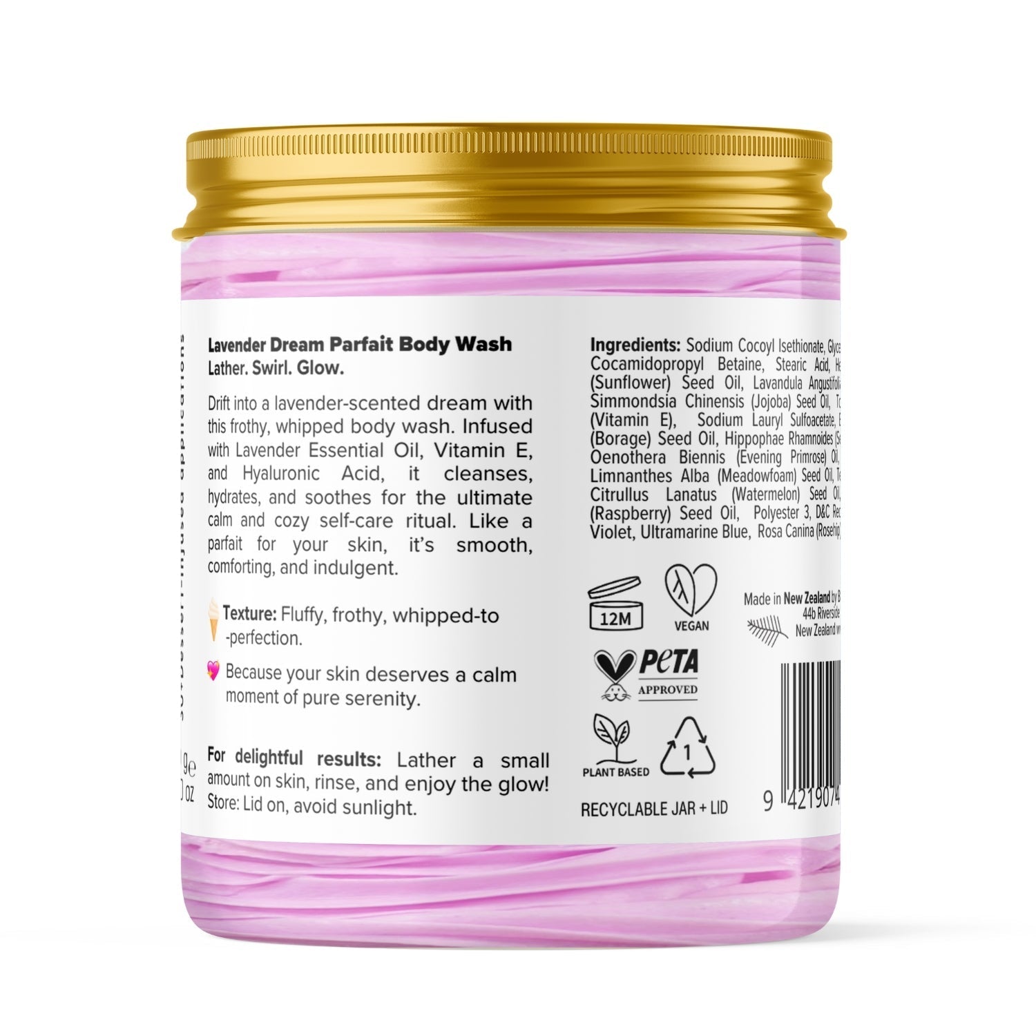 Lavender Dream Parfait Body Wash Bonbodi