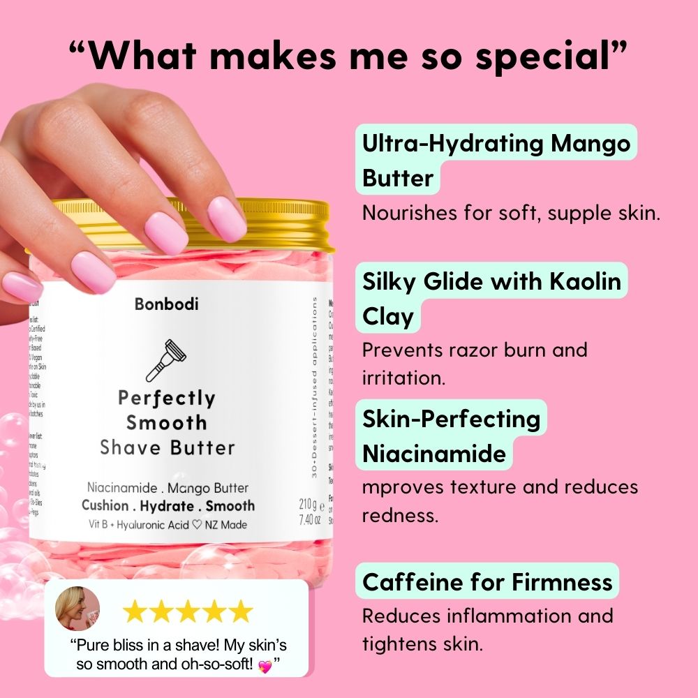 Perfectly Smooth Shave Butter 🪒 Bonbodi