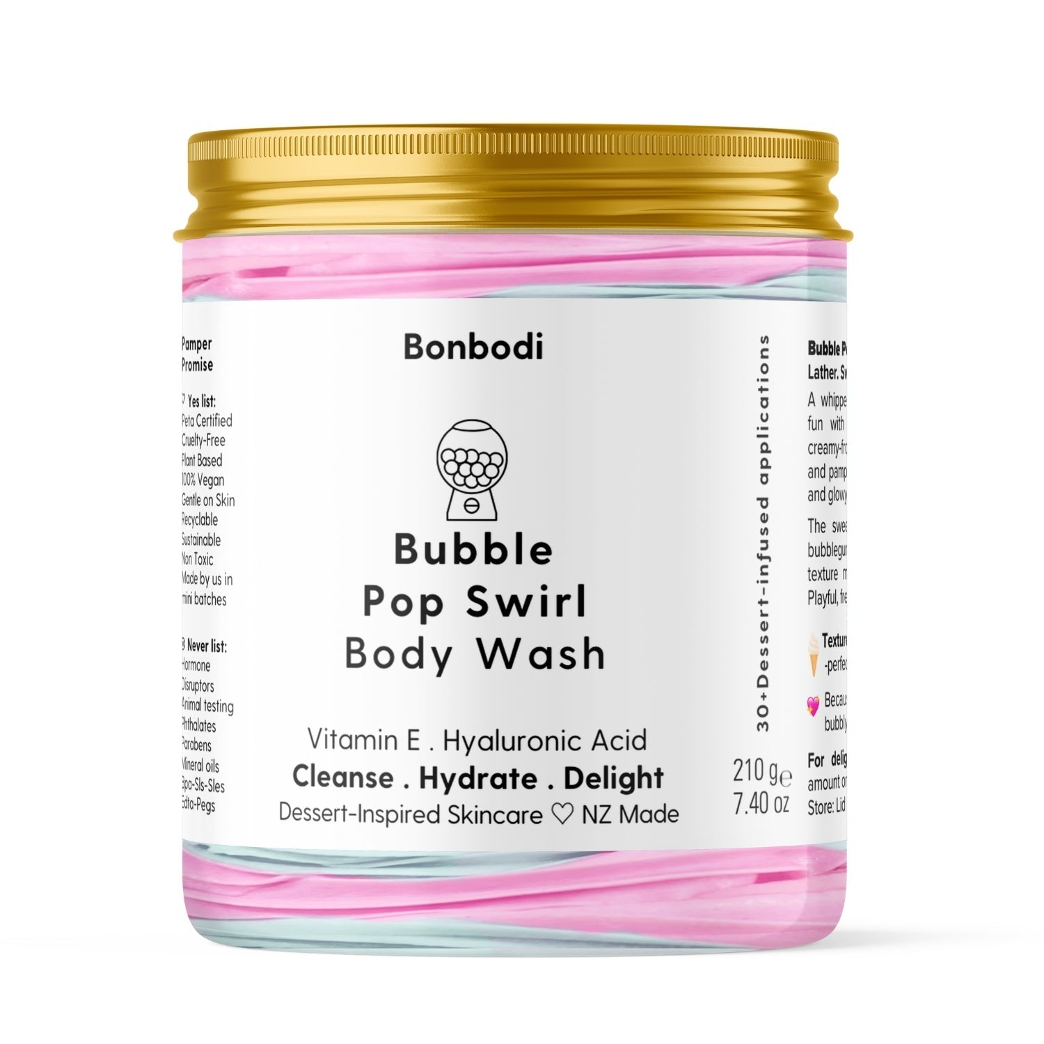 Bubble Pop Swirl Body Wash Bonbodi