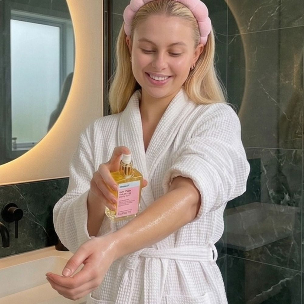 Silk Press Glowy Dry Body Oil  🪞