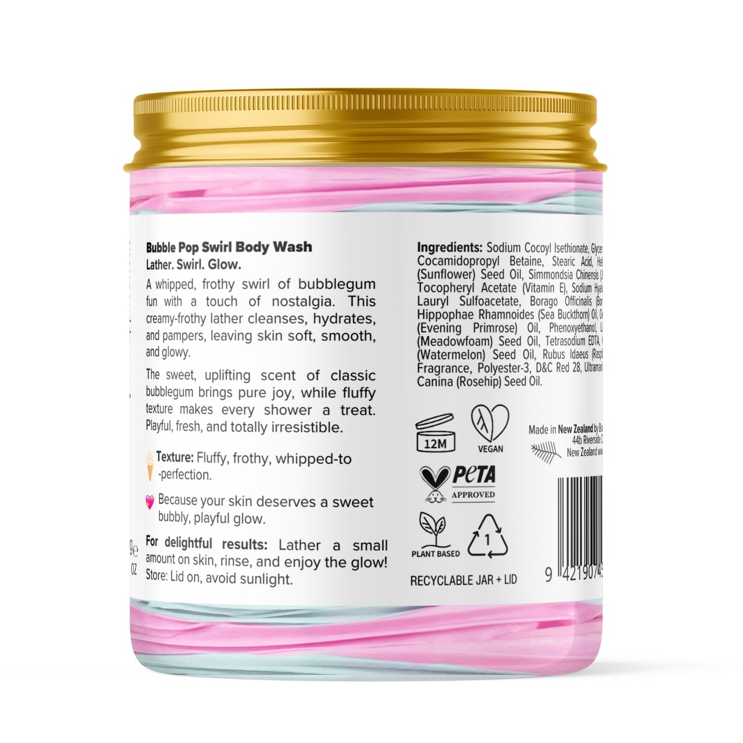 Bubble Pop Swirl Body Wash Bonbodi