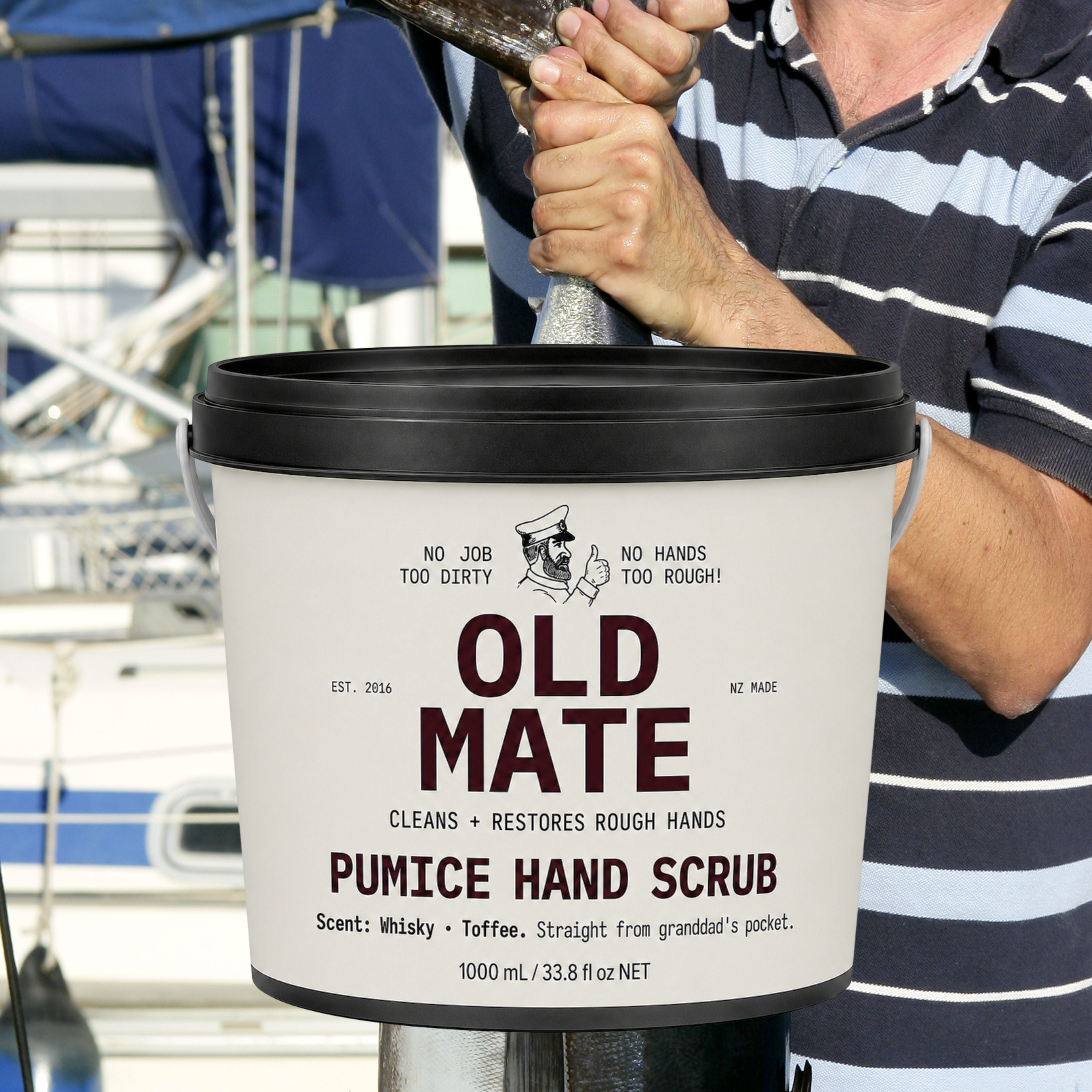 OLD MATE PUMICE HAND SCRUB - Big 1Ltr