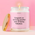 Congrats on surviving another year of being fabulous. Moodbare