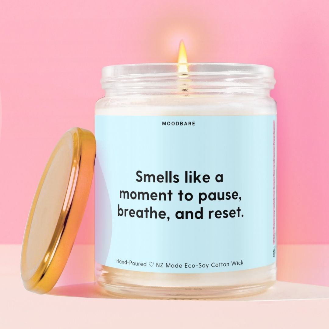 Smells like a moment to pause, breathe, and reset. Moodbare