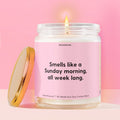 Smells like a Sunday morning, all week long. Moodbare