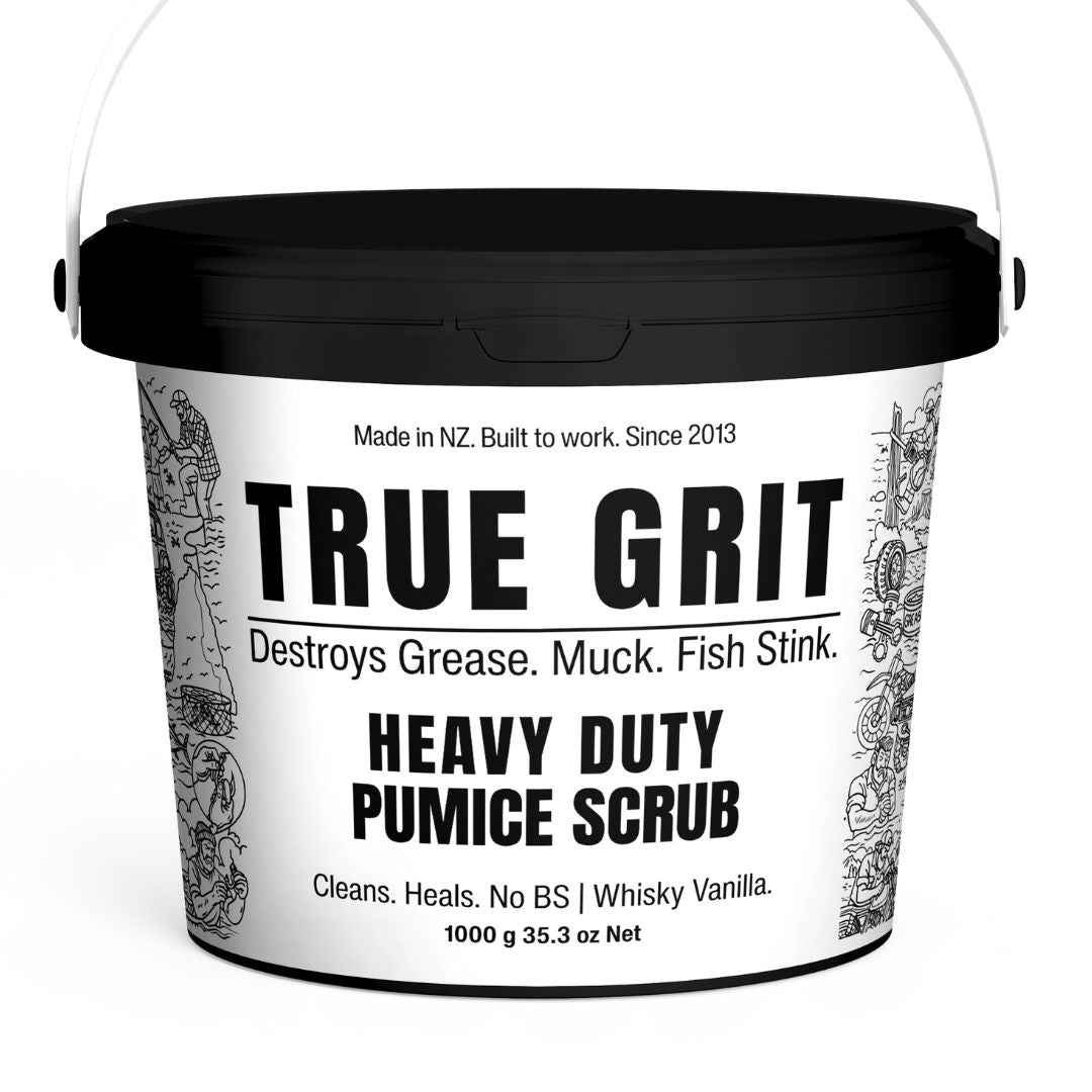 TRUE GRIT HAND SCRUB - Big 1Ltr Bonbodi
