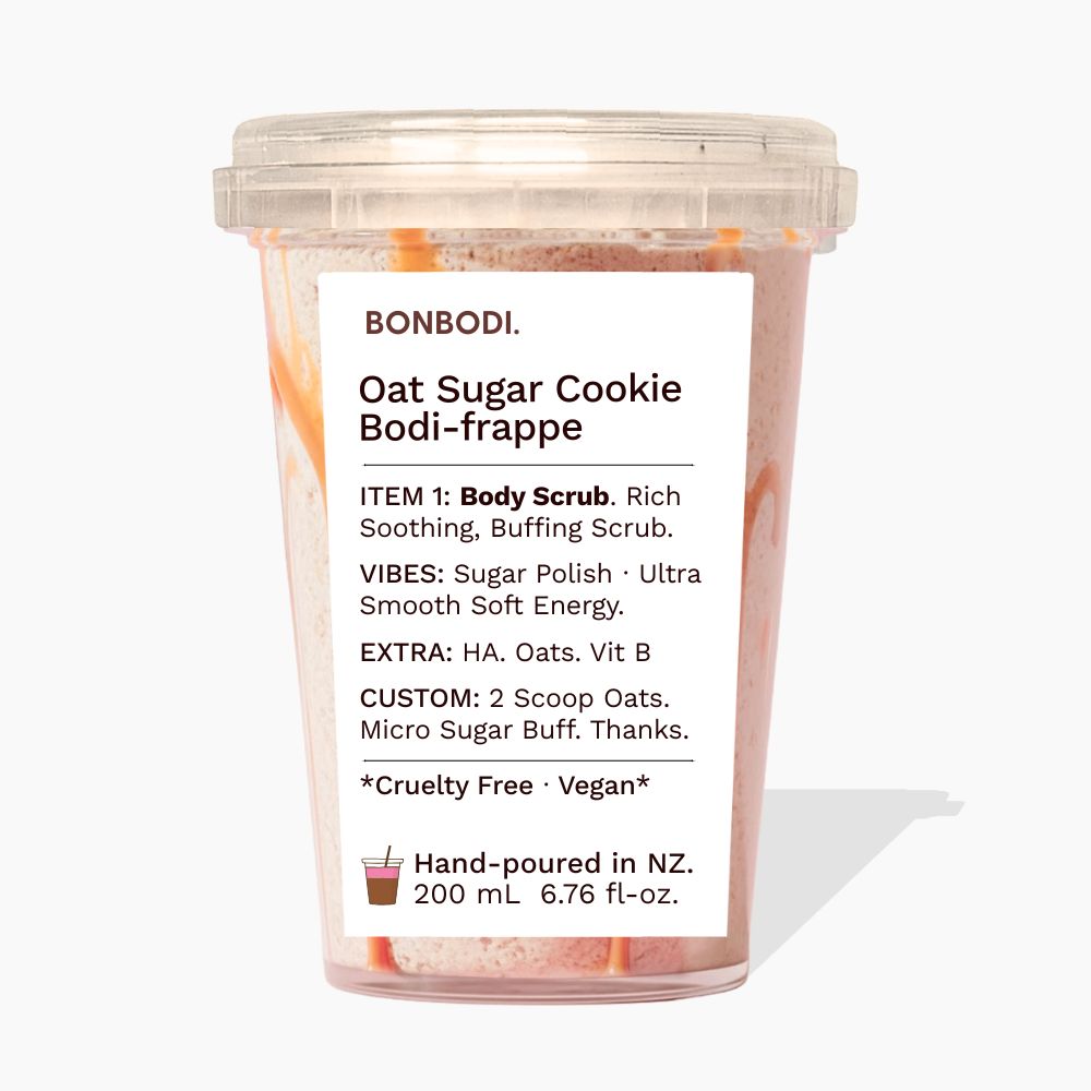 Oat Sugar Cookie Bodi-frappe: Body Scrub