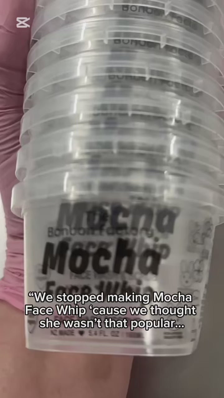 Mocha Face Whip – Face Wash & Scrub